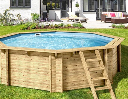 Holzpools Abb. Holzpools